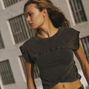 FP Movement by Free People Cross over set top ** only top** XS